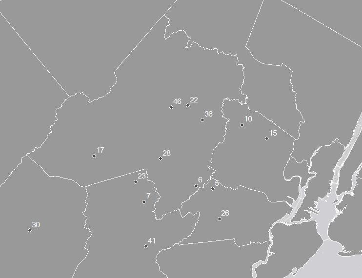 LIVING TWENTY OF NJ S TOP RANKED SCHOOL DISTRICTS (590 Districts Total) WITHIN +/- 30 MINUTE DRIVE TOP SCHOOL DISTRICTS 2 Millburn 4 Livingston 5 Summit 6 Chatham 7 Basking Ridge 8 Skillman 10 North