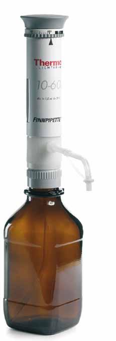 Thermo Scientific Finnpipette Dispenser Finnpipette Dispenser The Thermo Scientific Finnpipette Dispenser is the best tool for dosing liquids from reagent bottles.