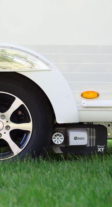 You are always in control when you position your caravan at the campsite or couple it to your car.
