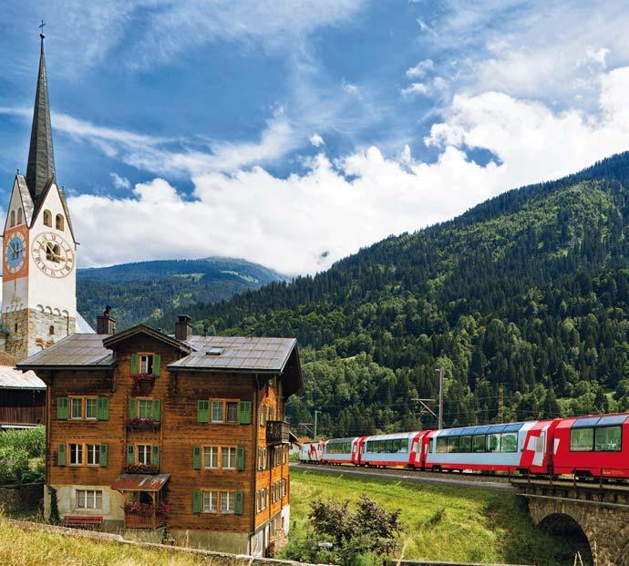 Glacier Express A panoramic journey through the heart of Switzerland on board the world s slowest express train.