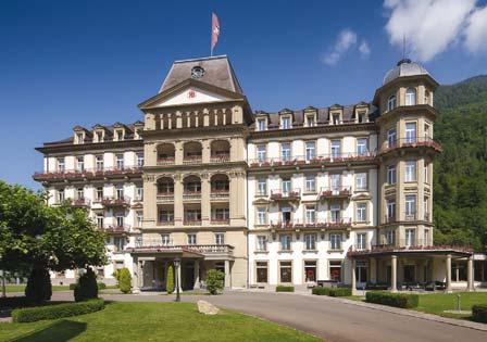 Ideally located just 5 minutes walk from Interlaken Ost station this historic hotel has been sympathetically renovated over the years to create a fine 4 star establishment.