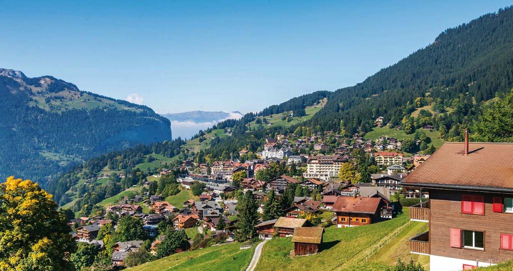 Wengen Wengen If you are looking for an idyllic Swiss mountain village, then traffic-free Wengen with its picturesque buildings is for