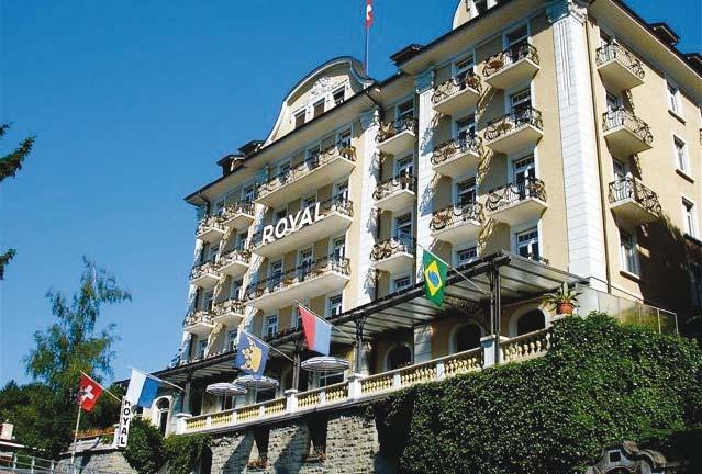 Situated in a quiet, elevated position, the hotel is only a short walk from the lakeside and the historic centre of Lucerne.