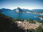 Lugano with lovely lake views. The charming villages near Locarno are also worth exploring by Centovalli rail and then on foot.