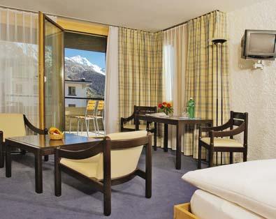 St. Moritz HOTEL HAUSER Open 1 Jan-31 Oct edrooms: 51 Standard rooms with bath or shower A Superior rooms with bath or shower Resort centre ar and sun terrace Excellent pastries Return local