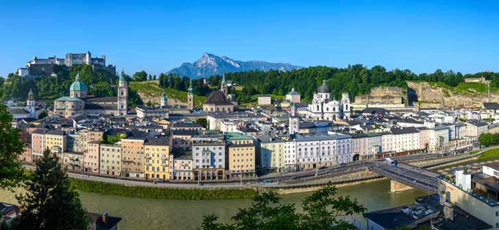 HOTSPOTS of expectations in the Salzkammergut, with the imperial town of Bad Ischl, dreamy St.