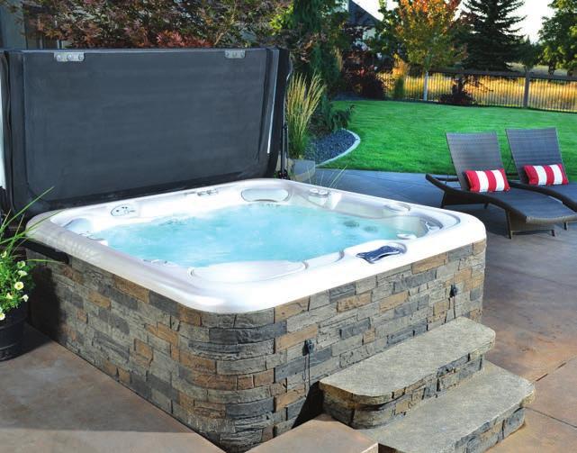 Smartop spa cover offers a stylish solution to the fading,