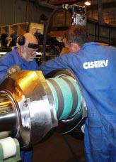 Ciserv - a wide range of reconditioning services n Wärtsilä offers services to include not
