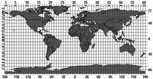 ANALITIČKI INSTRUMENTI U OBLASTI ŽIVOTNE SREDINE Da bi se izbegla distorzija, napravljeno je 60 projekcija što znači da je karta sveta podeljena na 60 zona od severnog do južnog pola.