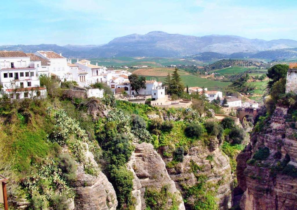 along the coast ronda Ronda is situated about 60 kilometers from Marbella in a very mountainous area about 750 m above mean sea level.