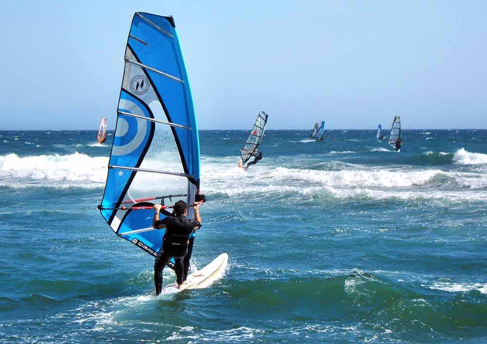 The most popular sports include sailing, windsurfing, kyte surfing, water-skiing, jetskiing, surfing and sub aquatic