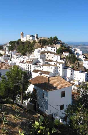 white villages mijas pueblo white villages casares / gaucin < Views from Mijas Pueblo > MIJAS PUEBLO lies at an altitude of 400m and is just 8 kilometers from the coast