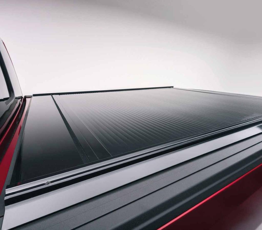 GLOSSY POLYCARBONATE BED COVER The RetraxONE retractable truck bed cover is made from a single rigid sheet of polycarbonate, commonly known as LEXAN.