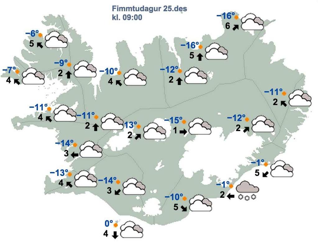 snjallsíma/i-pad, 17 notuðu vedur.is, 10-12 weather.com, 5-7 accuweather.com og 4-6 notuðu bbc.com/weather. Mynd 4.31 Hvar á netinu náð í veðurspá fyrir Ísland?