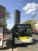 See details here: Bus Direct CDG - stops Line 4 of this bus service connects Roissy CDG airport to Paris two main train stations, Gare de Lyon and Gare Montparnasse.