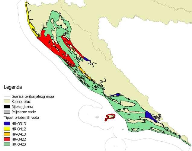 Za potrebe izrade predmetnog elaborata, Hrvatske vode dostavile su pregled stanja vodnih tijela na području planiranog zahvata prema Planu upravljanja vodnim područjima 2016. 2021.