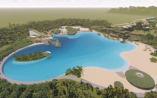 A key feature of the project is a Crystal Lagoons 17,000 square meter manmade lagoon. Other key components include extensive resort retail and themed family entertainment.