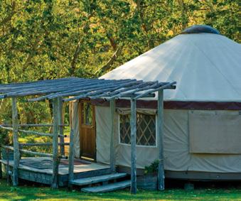 Today, yurts are used for: