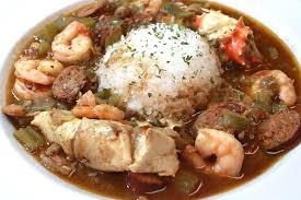 Volume 30, Issue 10 Shrimp Gumbo with Andouille Sausage Submi ed by Stephanie Sto 1 lb. med. shrimp in shell salt & pepper 2 t. chopped fresh thyme 6 garlic cloves, minced 4 T. olive oil 1 ½ c.
