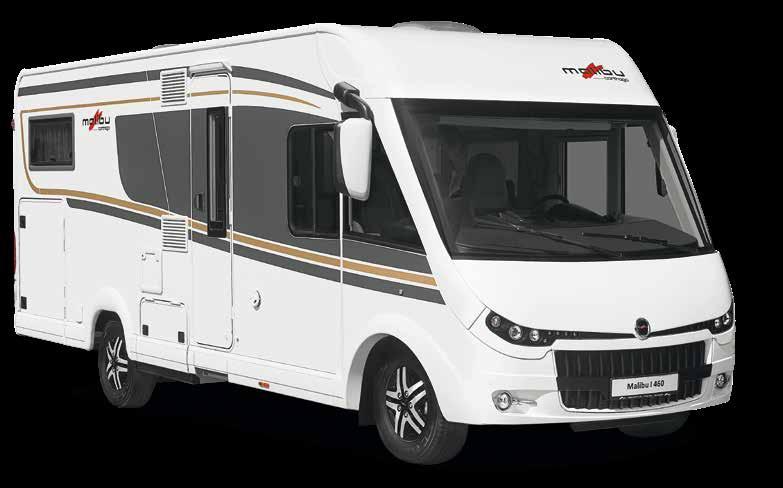 Driving safety The modern safety and comfort systems of the Fiat Ducato are additionally supplemented by Malibu safety technology.
