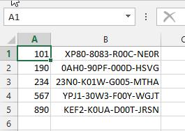 Putem programa Excel vaši se podatci uvoze u dva