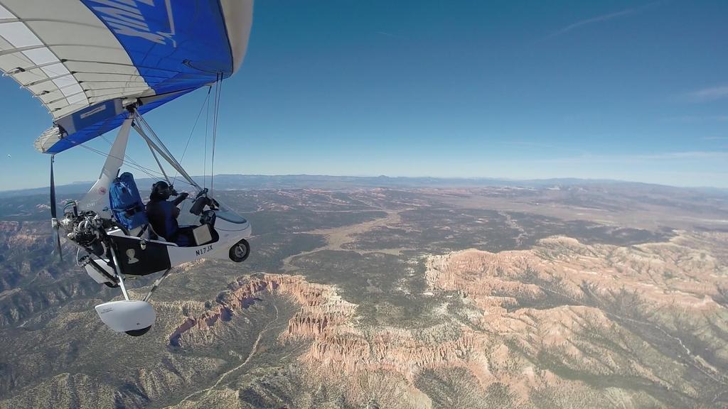 Here we looking towards the northern end. Bryce Canyon Airport is back in there.