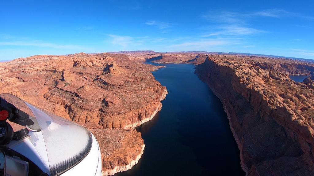 From Stevens Arch is was a just a few miles to one of the tributary arms of Lake Powell.