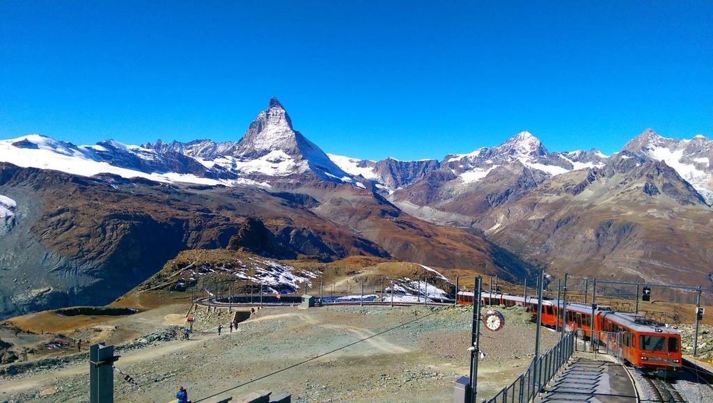 The Matterhorn from Gornergrat in summer.