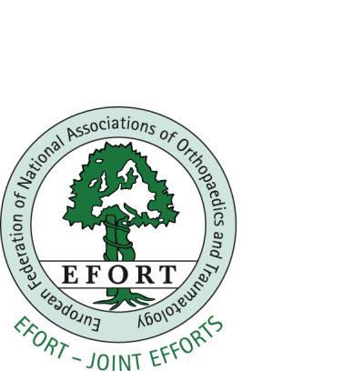 Welcome to! Dear Fellow, The EFORT Fellowships are organised by the National Orthopaedic Societies, member of the European Federation of National Associations of and Traumatology.