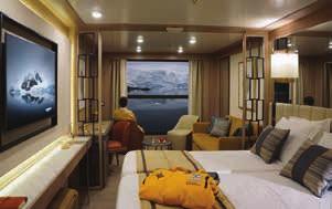 number of guests 176 The World Explorer is a brand new ship, built 2018, and is fully equipped to venture into the waters of Antarctica.