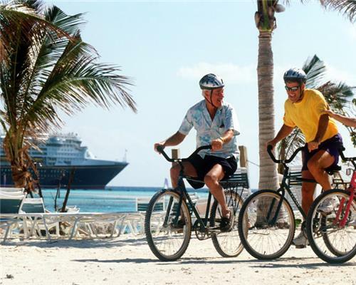 From your onboard stateroom, be sure to check out the Castaway Cay-vents activities schedule.