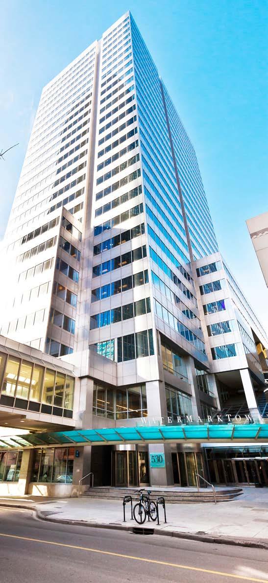 FOR SUBLEASE > OFFICE SACE Watermark Tower 50-8TH AVENUE SW,, AB Building Details Constructed 198 Rentable Area Average Floorplate Number of Floors 7 Landlord 81,991 square feet 14,41 square feet The