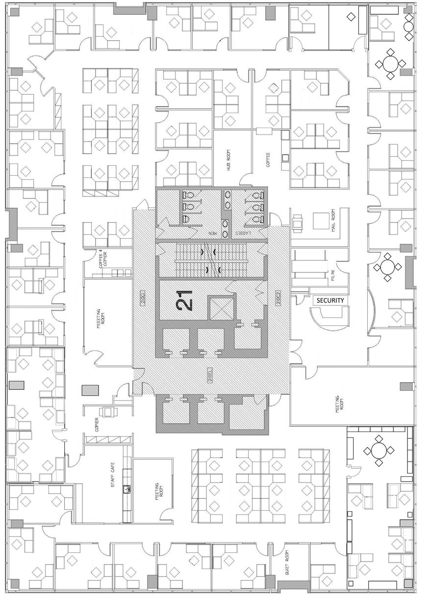 Floor 1-14,448 square feet 1 occupant / sf > > 1 Exterior Offices > > 9