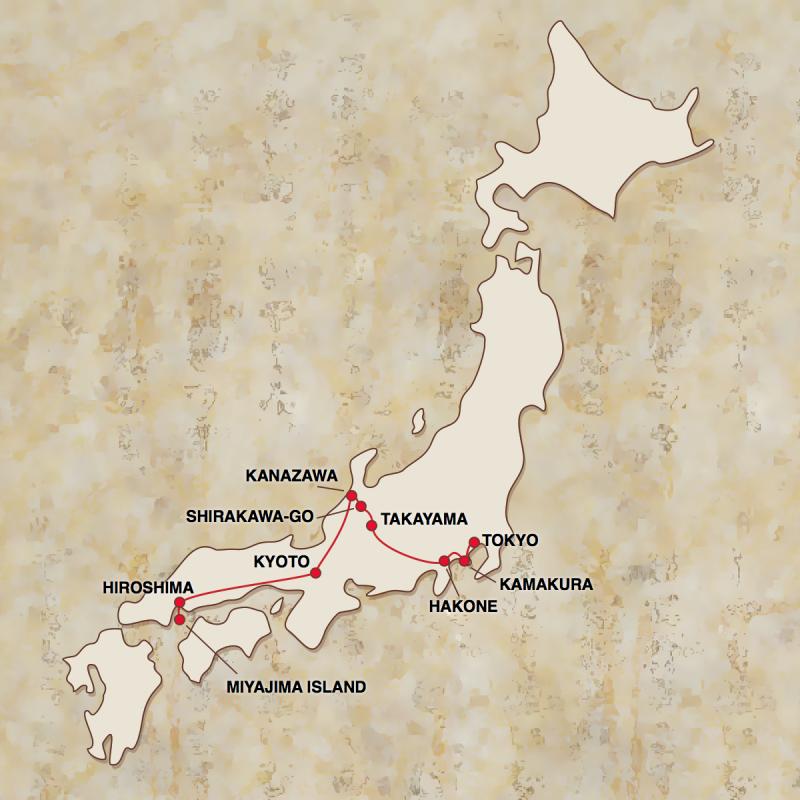 Tour Map 13 of 14