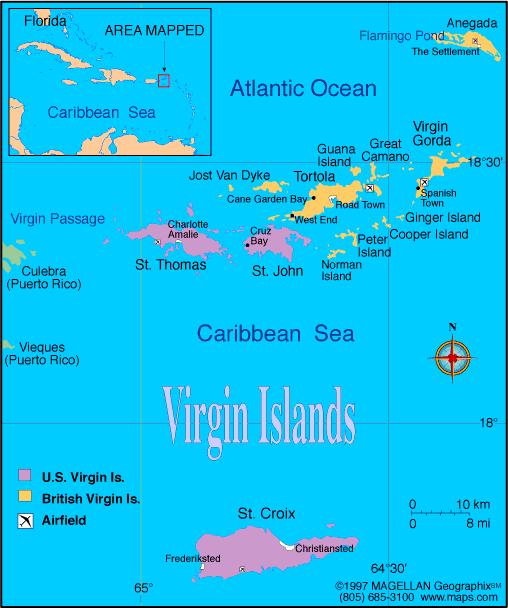 From snorkeling to diving to the great beaches, the Virgin Islands offer colorful waters teeming with life.