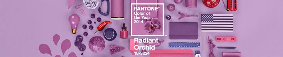 Pantone - primjena "Radiant Orchid zrači pouzdanjem i magičnom