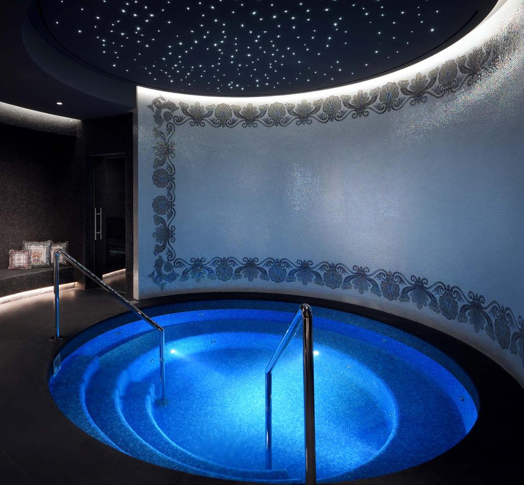 Relax & Refresh The award-winning spa at Palazzo Versace Dubai offers 1,000 sqm of wellness, a