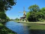 It features a bastion and fortifications that are part of the Defense line of Amsterdam and the