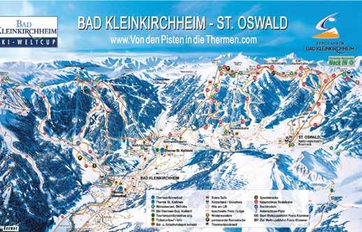1100-2055 m Bad Kleinkirchheim poznato je skijalište Koruške.
