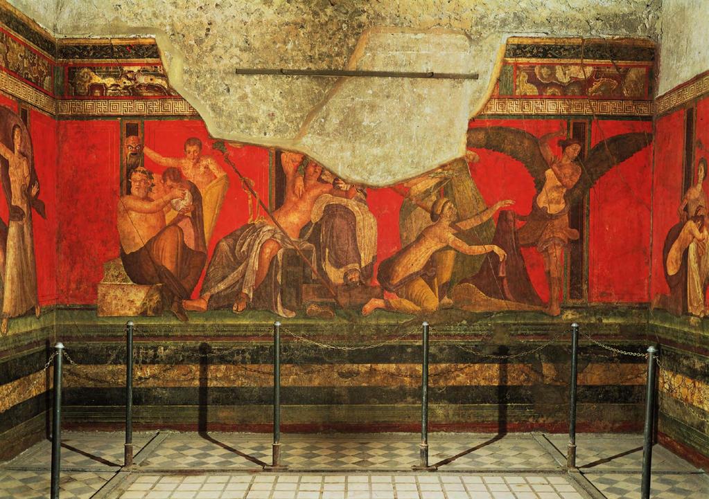 Friz sa donizijskim misterijama, Vila misterija, Pompeji, Italija, II