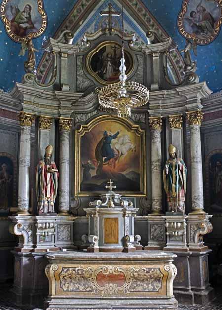 Ilije, Bogorodice Bezgrešne i sv. Izidora u župnoj crkvi sv. Ilije u Lipniku Tri štukomramorna oltara u župnoj crkvi sv.