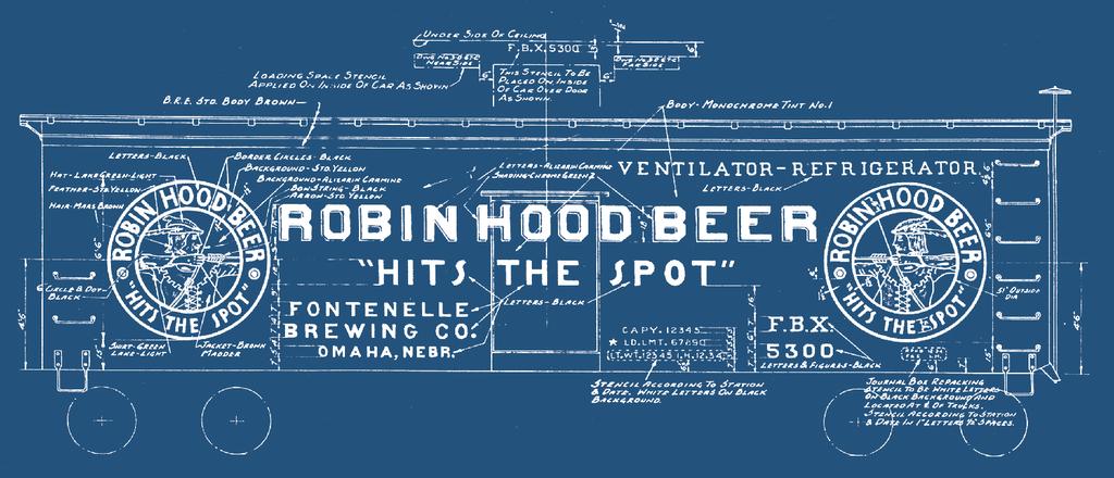Robin Hood Beer 40 