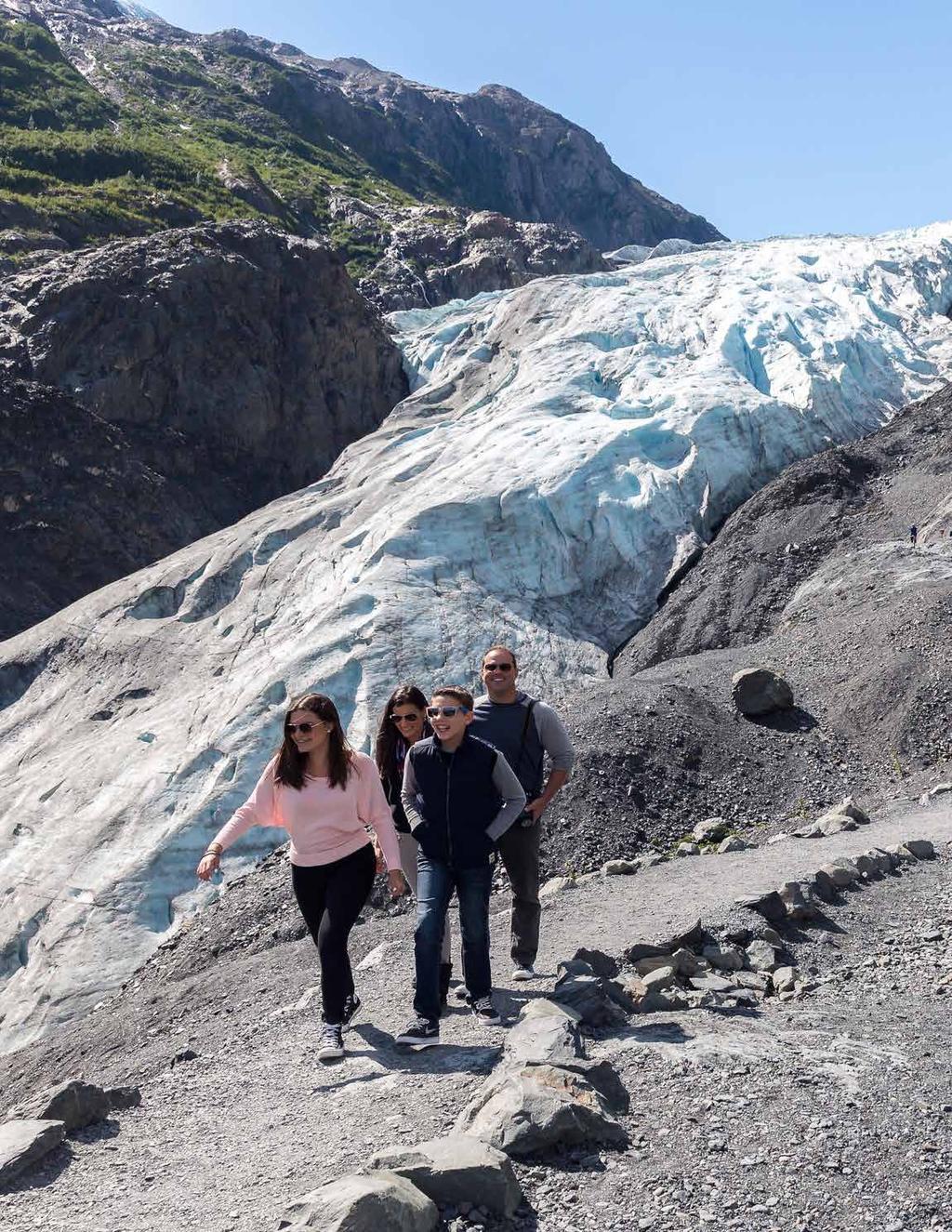 ALASKA 2018 CRUISETOURS OVERVIEW View the charts below to help you select the Cruisetour land package that best fits your individual interests and vacation plans.