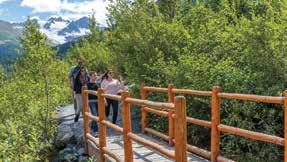 11-Night Mountain Valley Explorer Cruisetour 3A 7-Night Northbound Alaska and Hubbard Glacier cruise onboard Radiance of the Seas followed by a 4-Night, post-cruise, escorted land tour to Alyeska