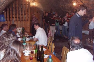 .! We visited the Knights Templars wine cellar at Cejkovice where we had a guided tour of the vast underground network of cellars.