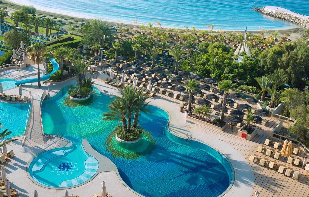 The 5-star luxury Four Seasons Hotel and the 5-star Amathus Beach Hotel, one of the founding Leading
