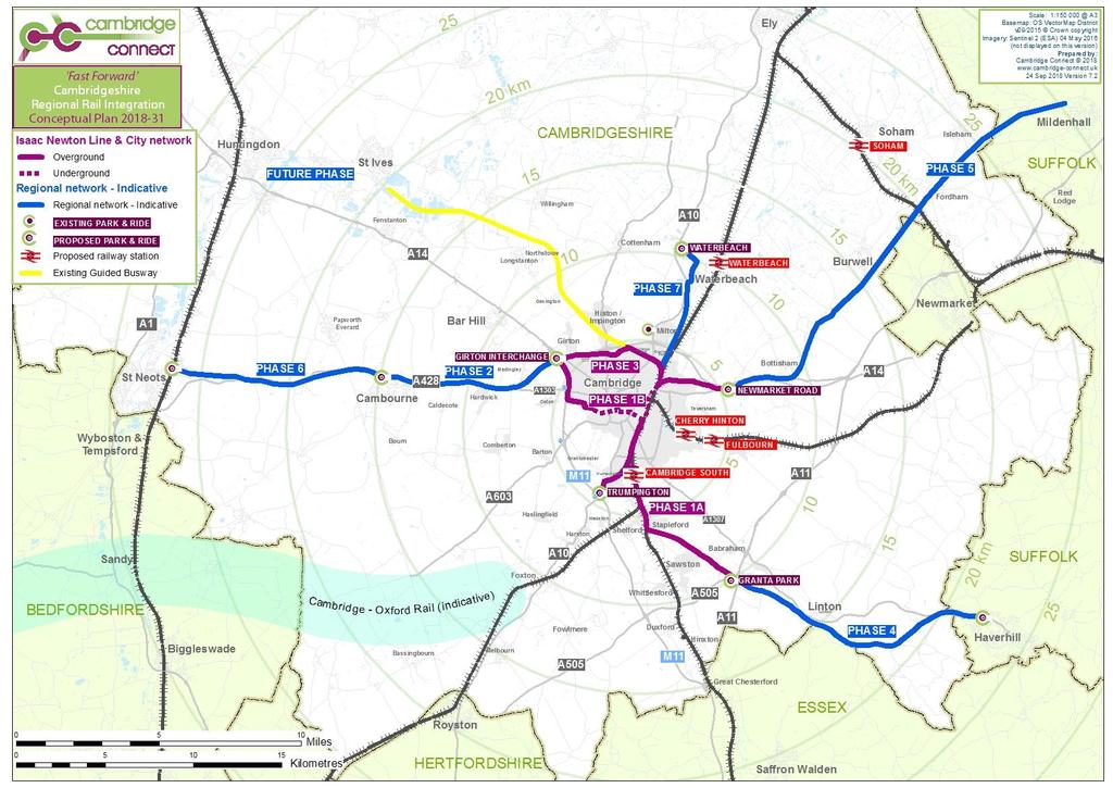 CAMBRIDGE METRO Railfuture wants a lightrail rather than bus-based solution for Cambridge. Light-rail has wide popular support and is looking stronger than bus.