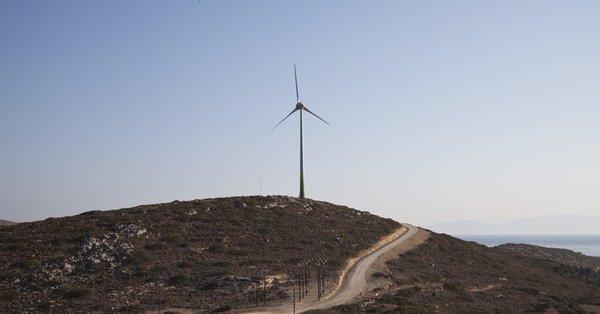 TILOS PROJECT MAIN COMPONENTS (1/2) E-53 wind turbine of 800kW, installed July 2017, north side