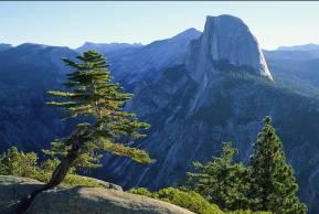 GUIDED RECREATION heart and takes you up to 9,900 feet in elevation, but offers an unparalleled view of Yosemite Valley and the high country. Offered most days.