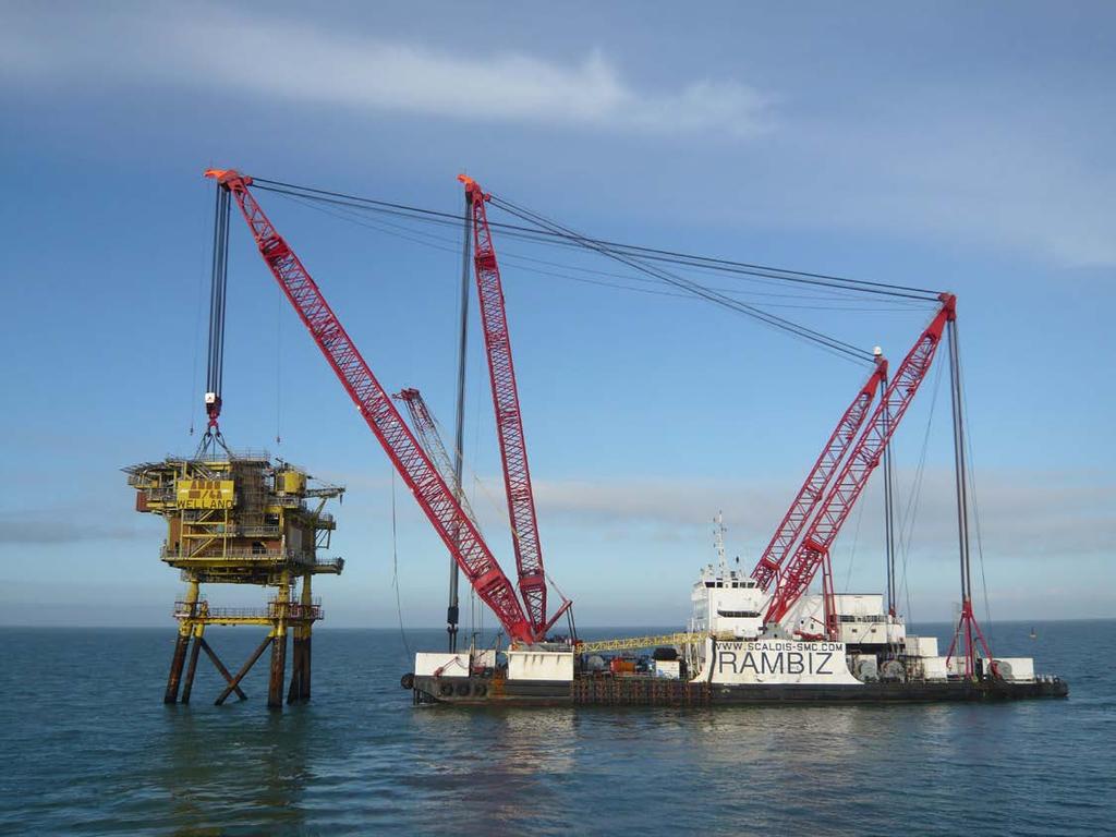 Project : Welland 54/1A Platform Location : North Sea, UK